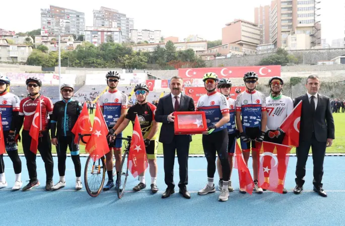 Cumhuriyet Coşkusuyla Pedallar Zonguldak’ta Döndü
