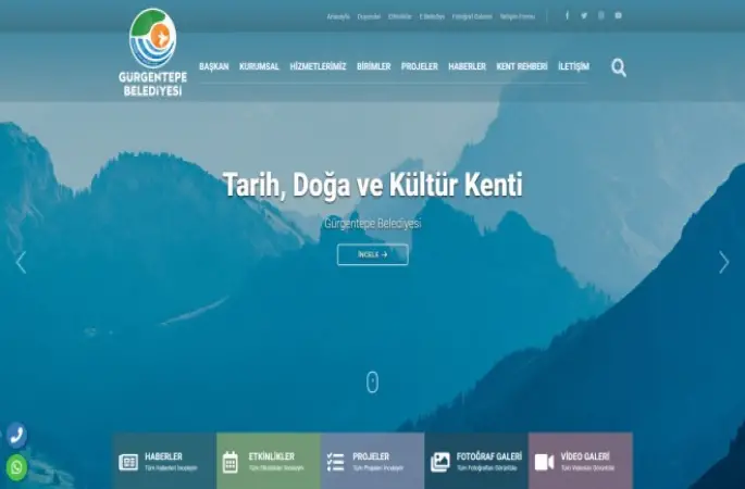 Gürgentepe Belediyesinin web sayfasıda çalıntı çıktı!