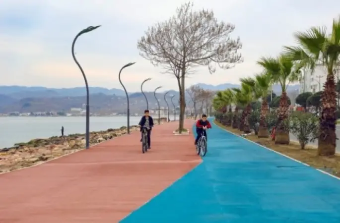 Fatsa Koşu ve Bisiklet Yolu Projesi'nde Son Rötuşlar