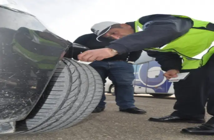 Ordu’da Kış Lastiği Denetimleri Arttı