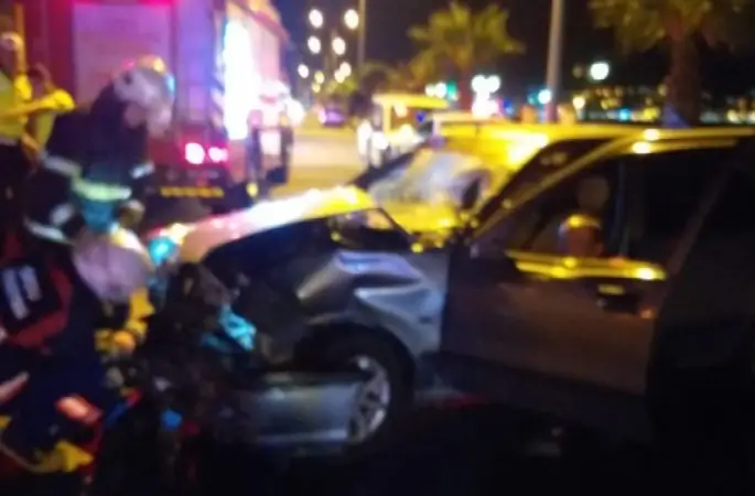 FECİ KAZADA CAN KAYIPLARI VAR