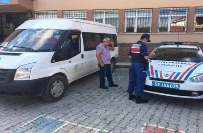 Fatsa'da Okul Servisleri Denetlendi