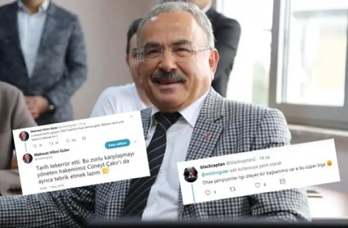 HİLMİ GÜLER'İN TWİTLERİ ŞOK ETTİ