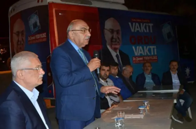 Yediyıldız'ın Seçim Çalışmaları Aralıksız Devam Ediyor