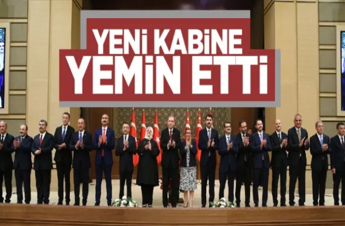 İŞTE YENİ KABİNE