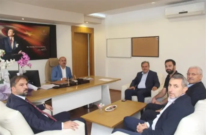 Başkan Tomakin'den Ziyaret