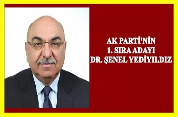 AK Parti Ordu Milletvekili 1.Adayı Dr. Şenel Yediyıldız