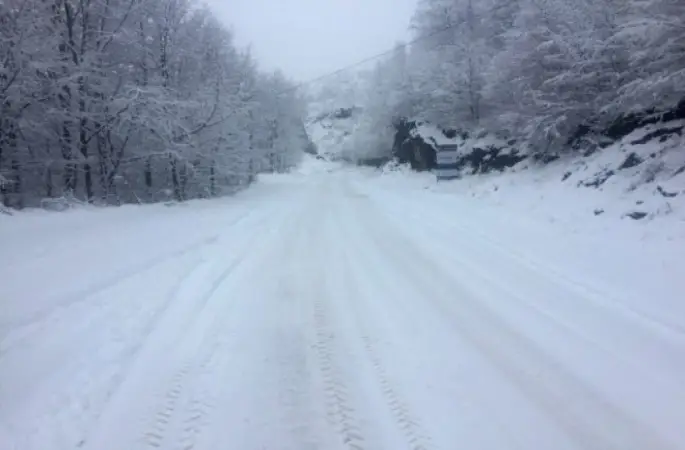 Ordu'da Kar Kalınlığı 25 Cm