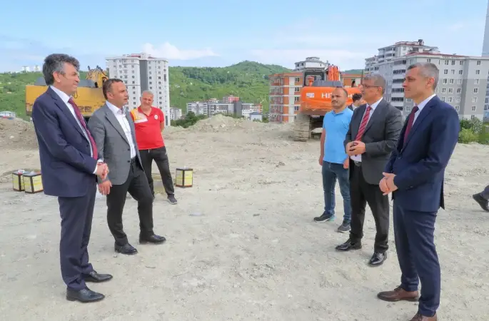 Fatsa’da 24 Derslikli Ayazlı İlköğretim Okulu'nun Temeli Atıldı