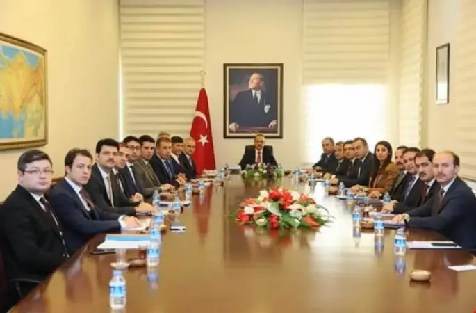 Aralık Ayı Kaymakamlar Toplantısı Yapıldı