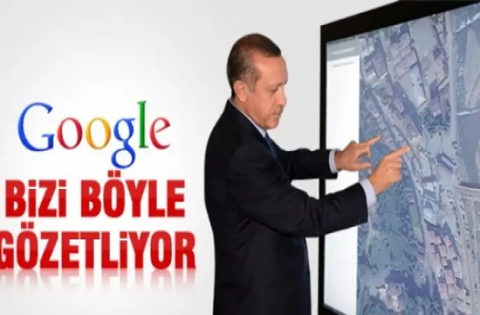 Google Bizi Böyle Gözetliyor