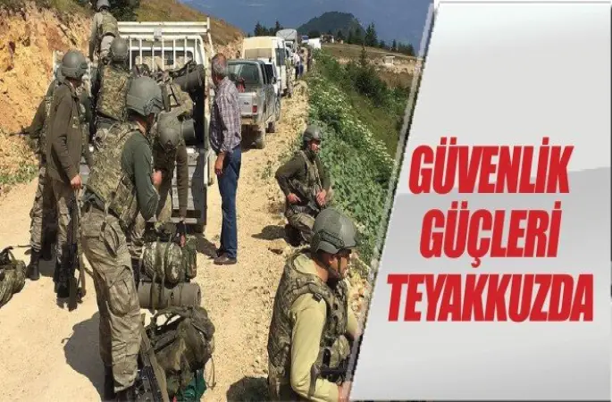 Güvenlik Güçleri Teyakkuzda