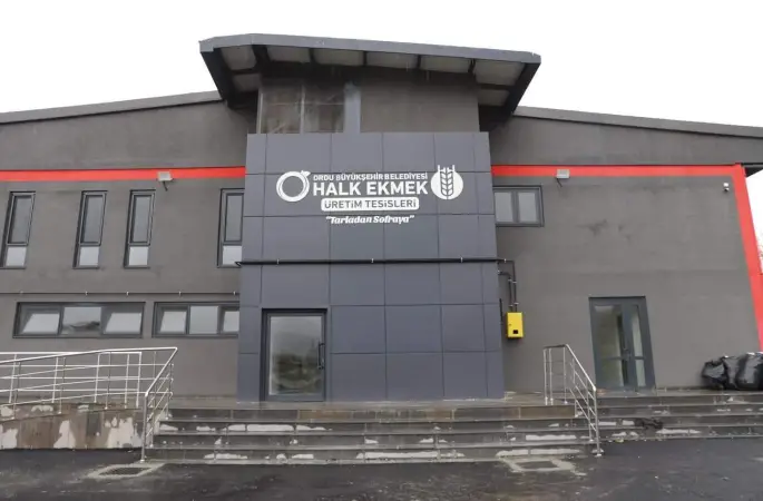 Halk Ekmek Üretim Tesisi Faaliyete Geçiyor