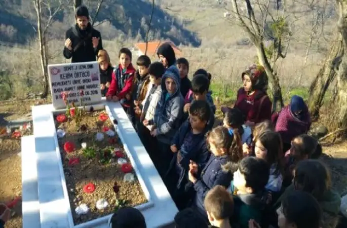 İlkokul Öğrencilerinden Ordulu Şehide Vefa