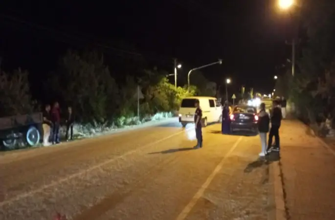 Isparta'da otomobilin çarptığı 1 kişi öldü