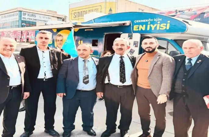 İYİ Parti Çekmeköy Belediye Başkan adayı Özgür Güneş ÖÇALAN' a Ordululardan tam destek!