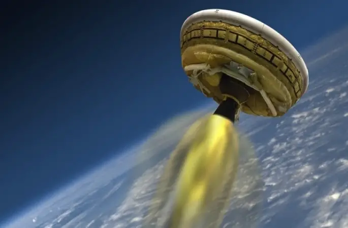 Marsa Yolculuk İçin Uçan Daire Deneyi