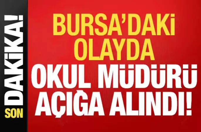 Kadın yardımcısının odasına zorla giren okul müdürü açığa alındı