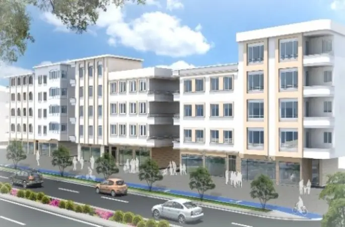 Karadeniz Sahil Yolu'ndaki Binalara Estetik Görünüm