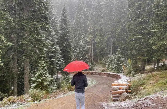 Kış erken geliyor: Sıcaklıklar düşüyor, kar yağışları başlıyor! İşte Meteoroloji'nin 18 Ekim 2024 hava durumu tahmini