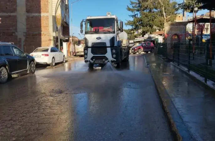 Korgan Belediyesi Temizlik Çalışmalarına Devam Ediyor