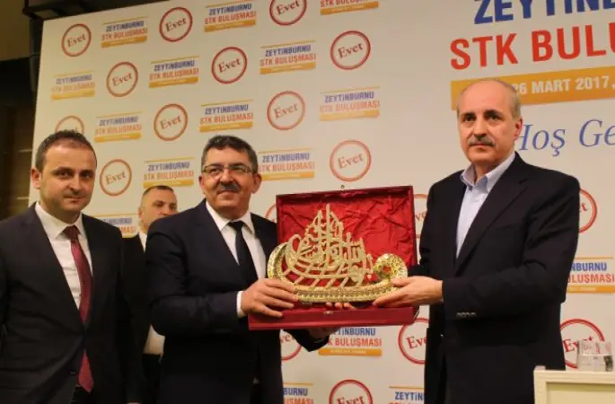 Kurtulmuş İstanbul'da Ordulu STK'larla Buluştu
