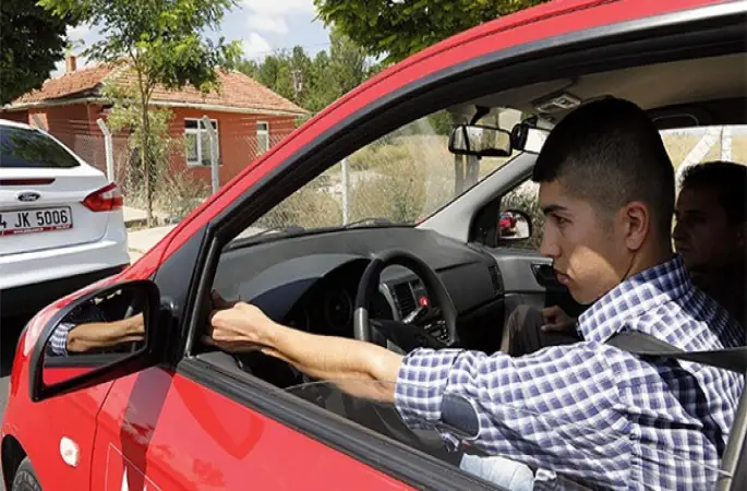 Ehliyet sınavında yeni düzenleme