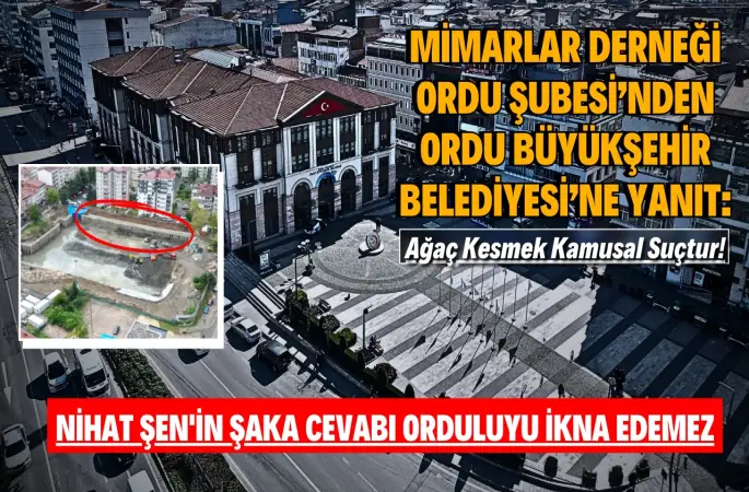 Mimarlar Odası’ndan ORKENT’e Sert Tepki:
