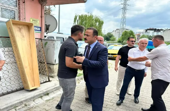 Naci Şanlıtürk Vatandaşı Yalnız Bırakmadı