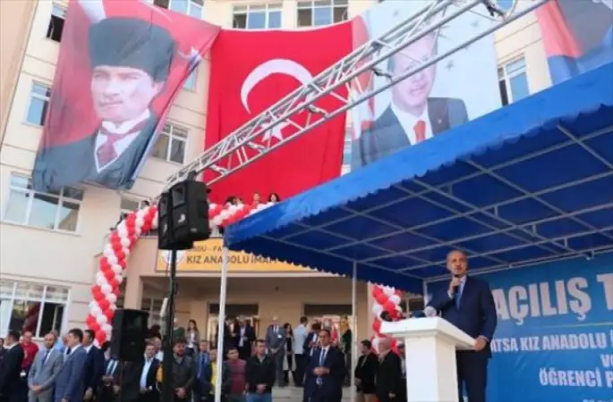Numan Kurtulmuş İmam Hatip Lisesi Açtı!