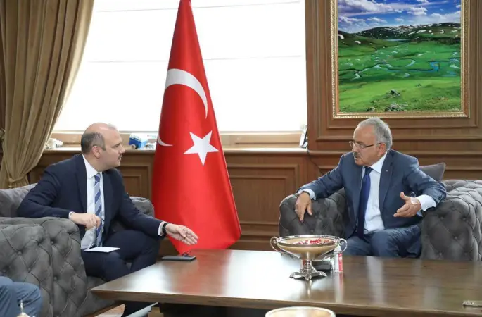 Ömer İleri Başkan Güler’i Ziyaret Ettim