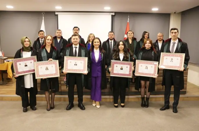 Ordu Barosu'nda Yeni Avukatlar Yemin Etti