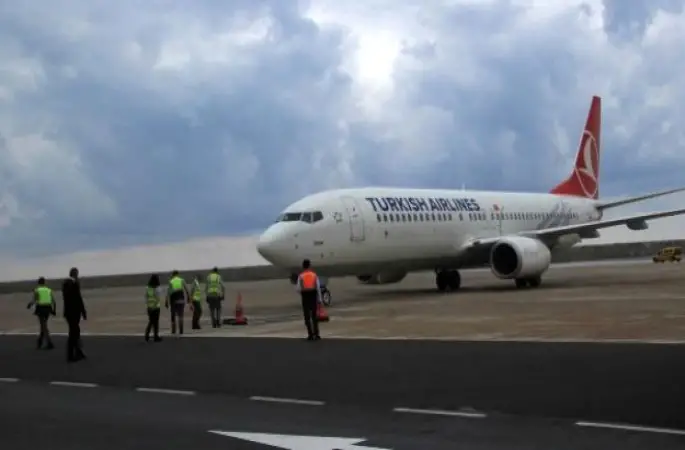 Ordu Giresun Havalimanı'nda Uçak Seferleri Hava Muhalefeti İptali