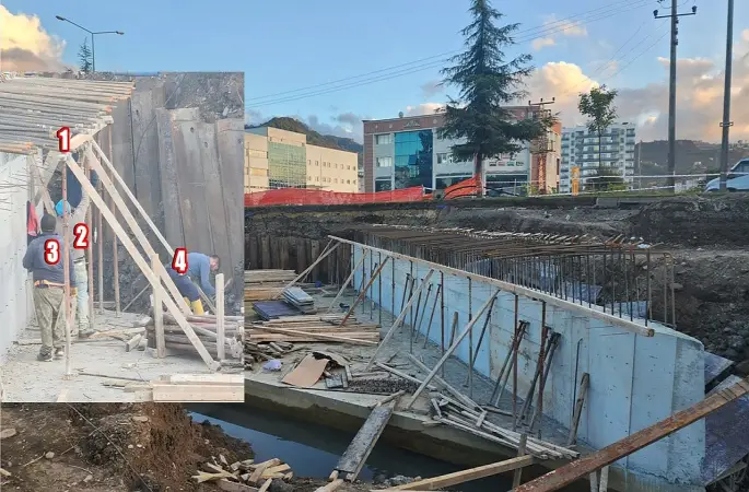 Ordu Giresun Yolunda Bu Kanal İnşaatı Ne zaman Bitecek?