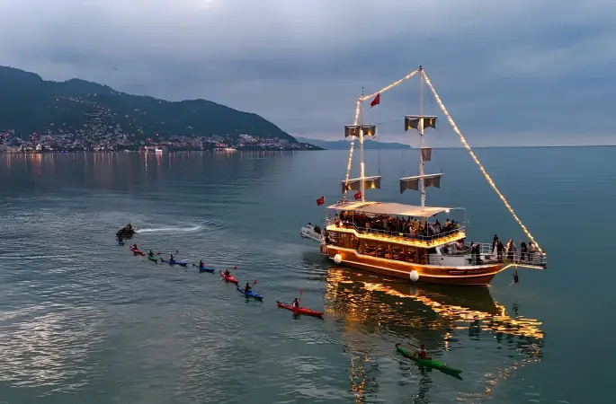 Ordu Kanolarla Renklendi!