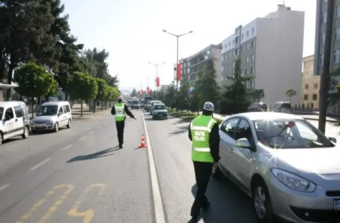 Orduda 269 Araç Trafikten Men Edildi