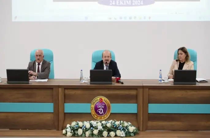 Ordu’da 4. Dönem İl Koordinasyon Kurulu Toplantısı Gerçekleştirildi