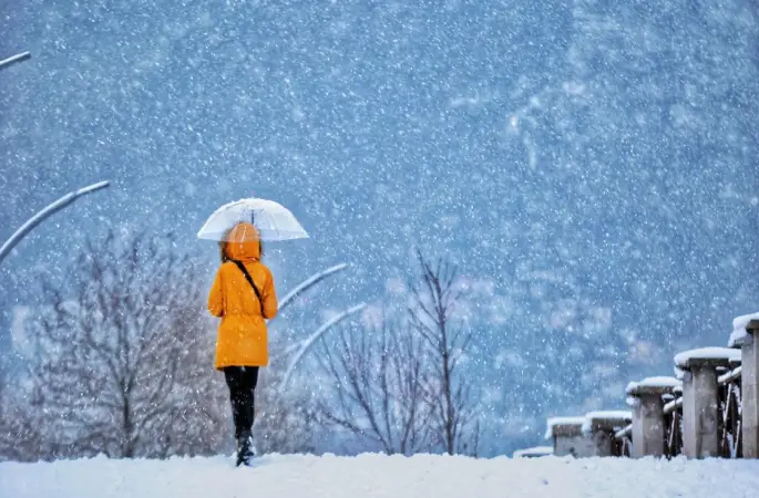 Ordu'da Beklenen Kar Yağışı Başladı! Yüksek Kesimler Beyaza Büründü