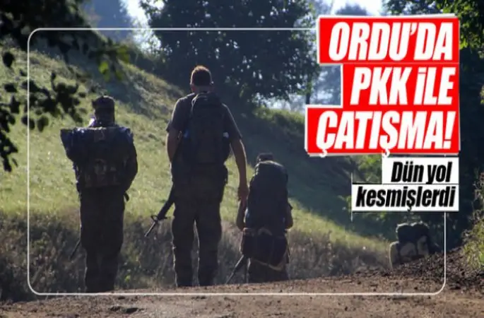 Ordu'da çatışma: 6 terörist öldürüldü