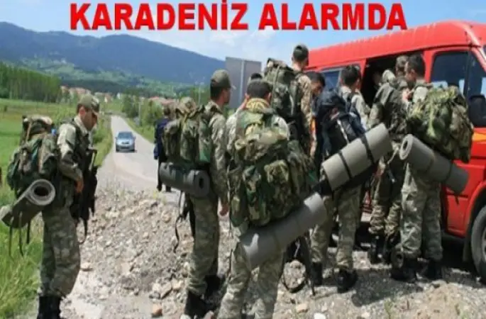 Ordu'da Da Operasyonlar Var