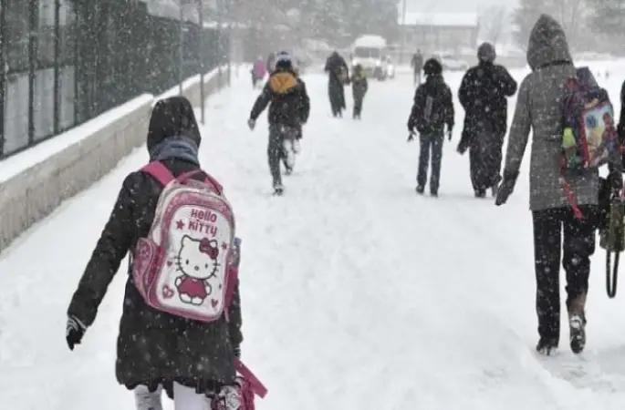 Ordu'da Eğitime Kar Engeli