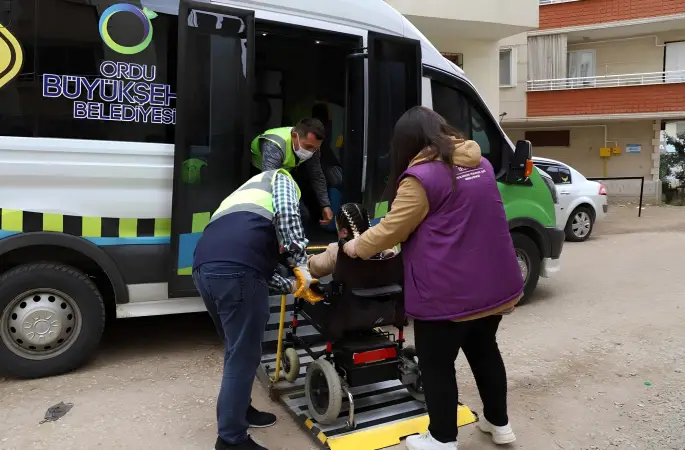 Ordu'da Engelsiz Taksi Hizmeti 7 Bin Kez Kullanıldı