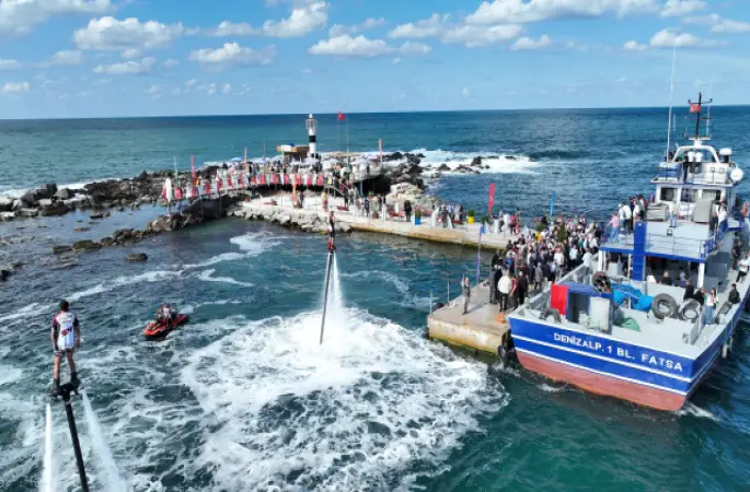 Ordu'da Fener Adası'nın açılışı gerçekleşti