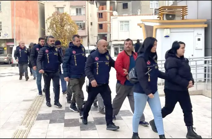 Ordu'da Fuhuş Operasyonu: 7 Tutuklama