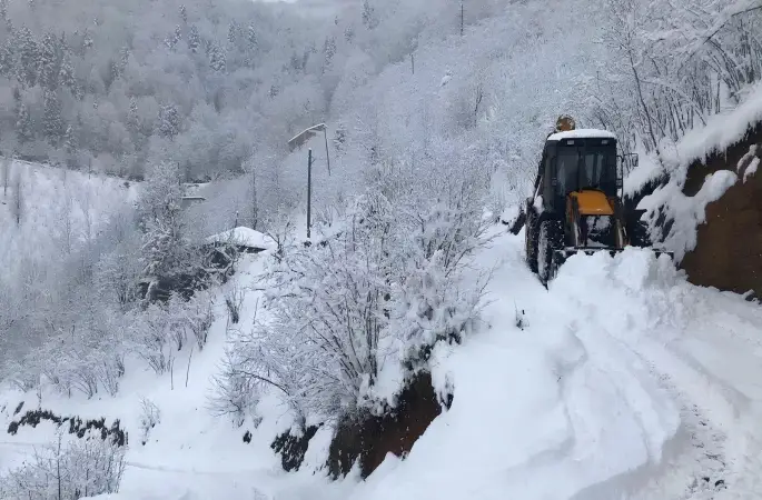Ordu’da Kar Alarmı! 434 Araç ve 615 Personel Görevde
