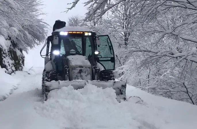 Ordu’da Karla Mücadele Yeniden Başladı