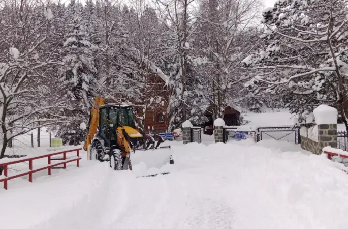Ordu’da Karla Mücadelede Yoğun Tempo