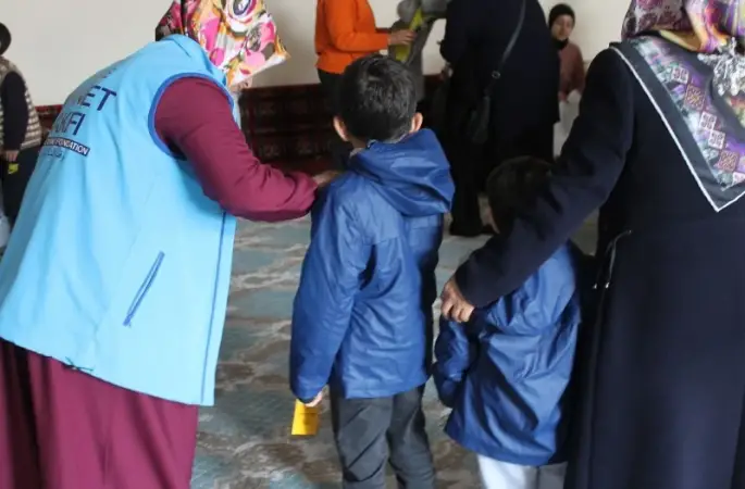 Ordu'da "Kış Bayramı" Projesi Çocuklara Umut Oluyor