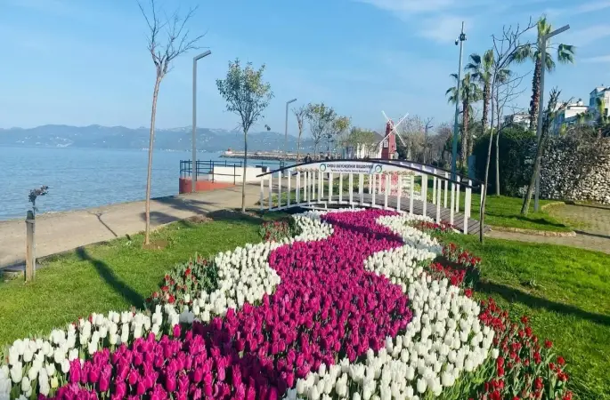 Ordu’da Lalelerden Görsel Şölen