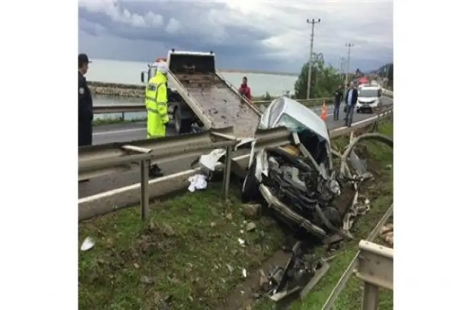 Ordu'da Trafik Kazası: 1 Ölü